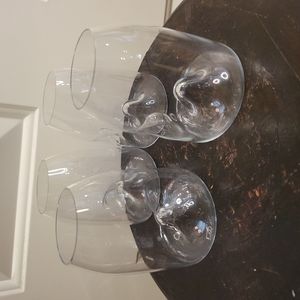 Ravenscroft Amplifier Vintner's Stemless Wine Crystal Glasses (set of 4)